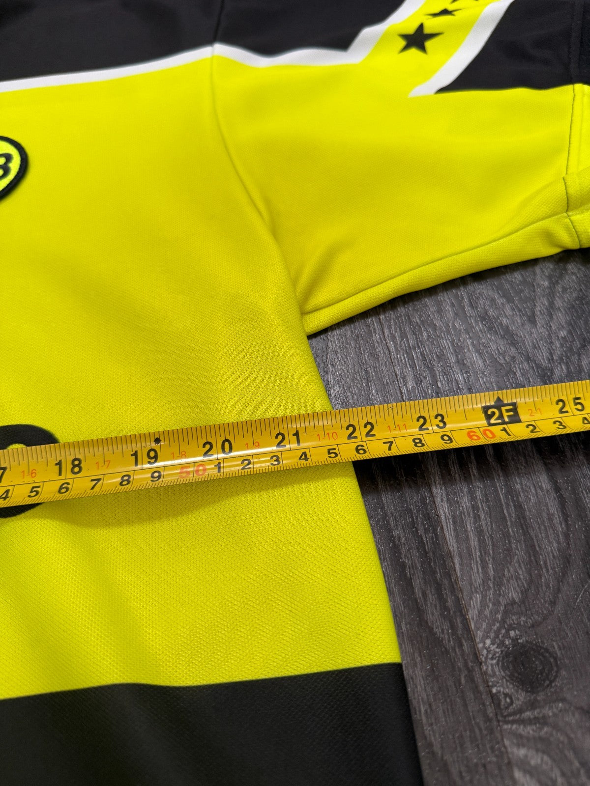 Original Nike Borussia Dortmund BVB 1997/1998 Home Shirt Mens Extra Large XL5