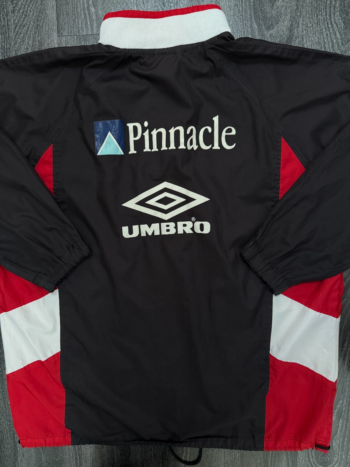 Original Umbro Nottingam Forest 1990s Training Rain Jacket Mens Large L8