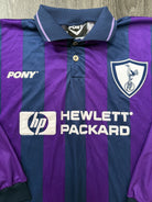 PONY Tottenham Hotspur Spurs 1995/1996 Long Sleeve Away Shirt Mens Large1