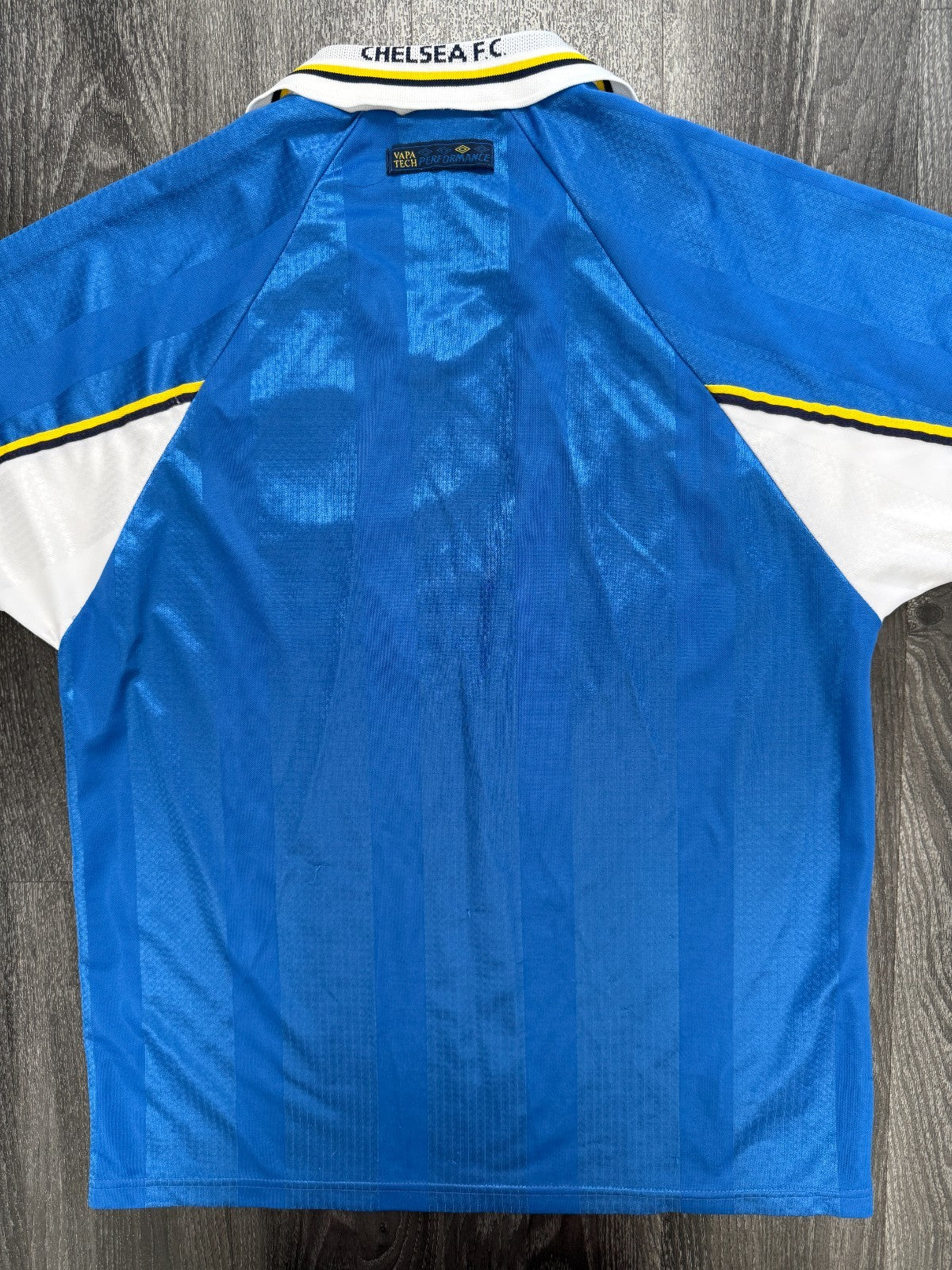 Original Authentic Umbro Chelsea 1997/1998 Home Shirt Mens Large7