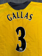 Original Authentic Nike Arsenal 2006/2007 Third Shirt GALLAS 3 Mens XXXL 3XL6
