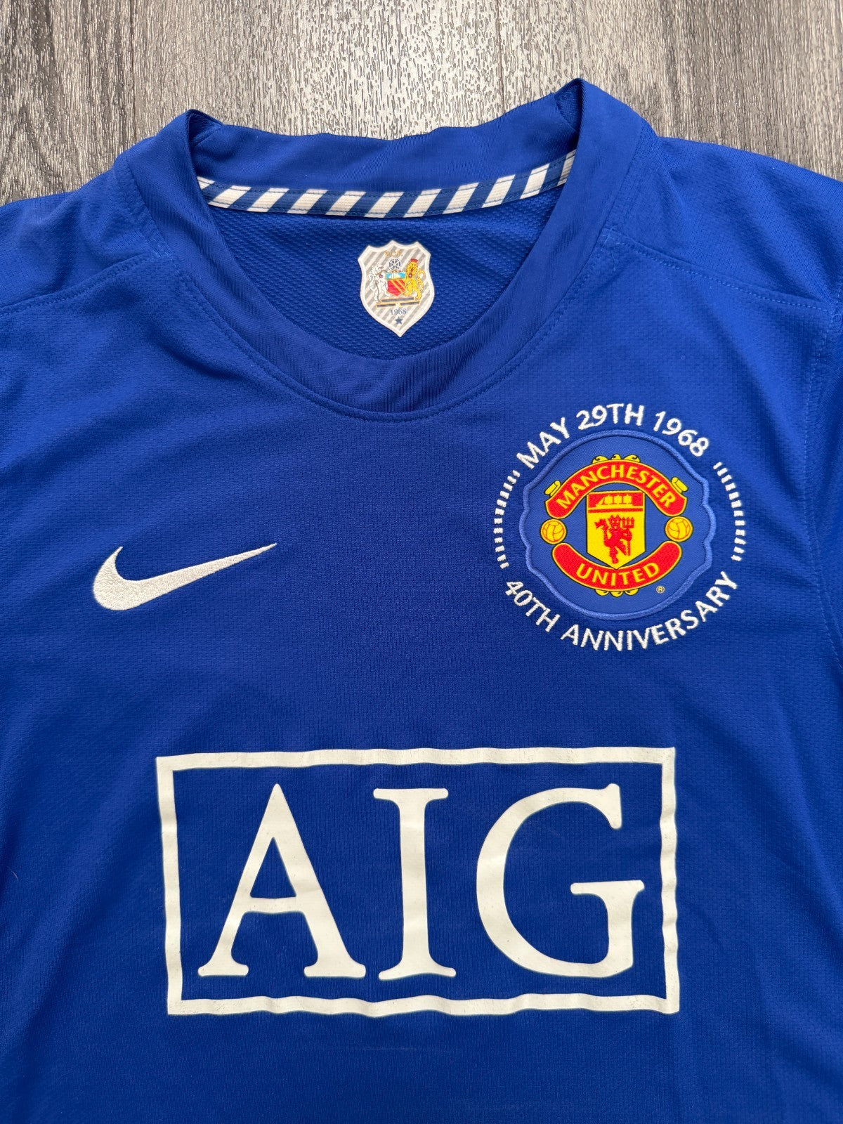 Original Authentic Nike Manchester United 2008/2009 Third Shirt Mens Small1