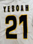 Original Puma Leeds United 1996/1997 Home Shirt YEBOAH 21 Mens Medium9