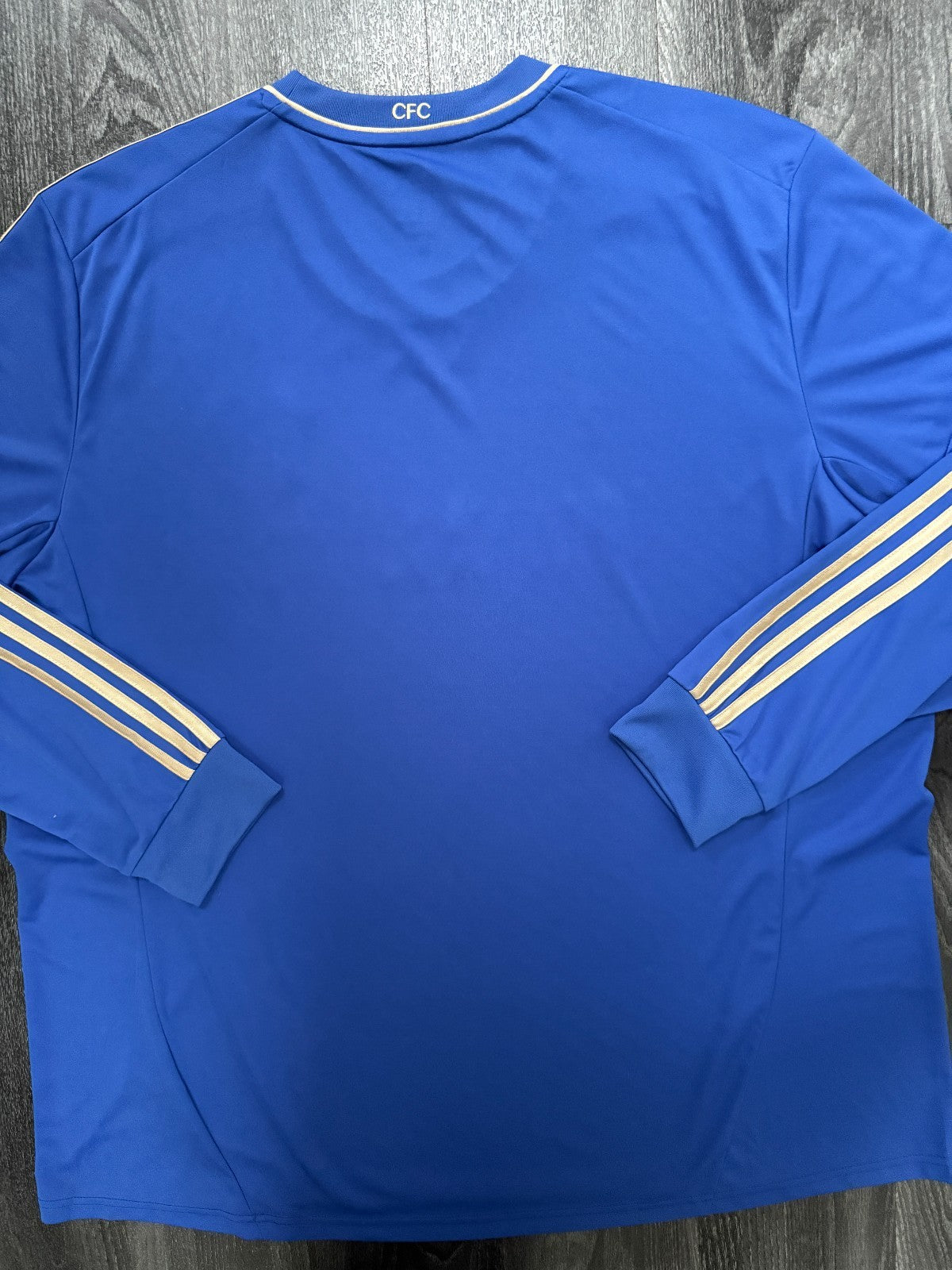 Original Adidas Chelsea 2012/2013 Long Sleeve Home Shirt Mens 3XL XXXL6