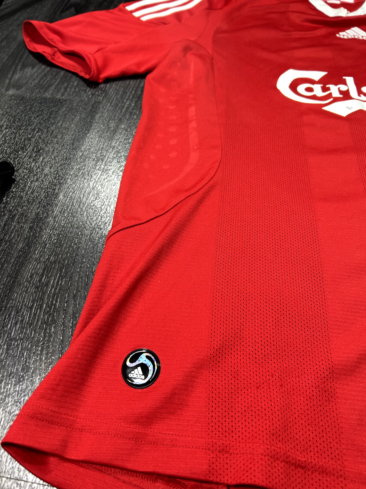 Original Authentic Adidas Liverpool 2008/2009 Home Shirt Gerrard 8 Mens Medium5