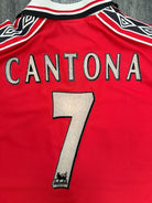 Original Umbro Manchester United 1998/1999 Home Shirt CANTONA 7 Mens XL1