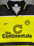 Original Nike Borussia Dortmund BVB 1997/1998 Home Shirt Mens Extra Large XL1
