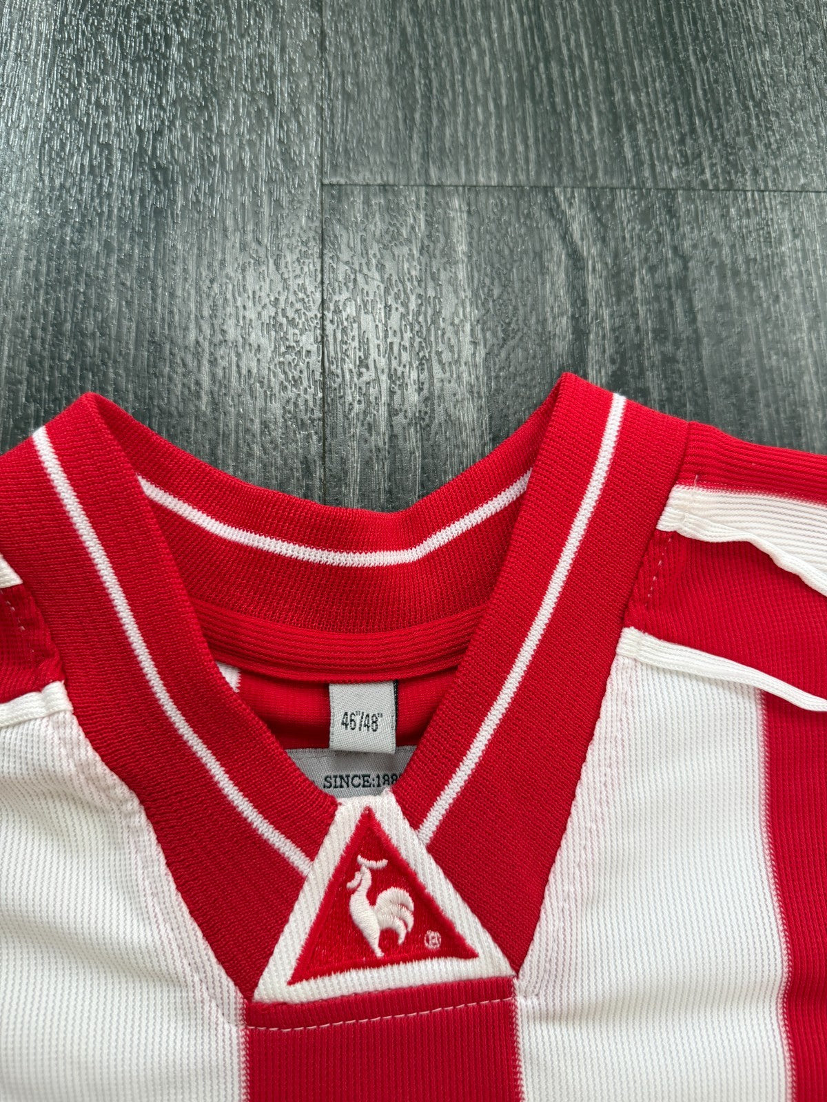 Original Authentic Le Coq Sportif Stoke City 2001/2002 Home Shirt Mens XXL 2XL2