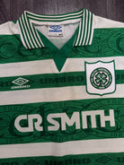 Origiinal Umbro Celtic 1995/1996 Home Shirt Mens XXL 2XL1
