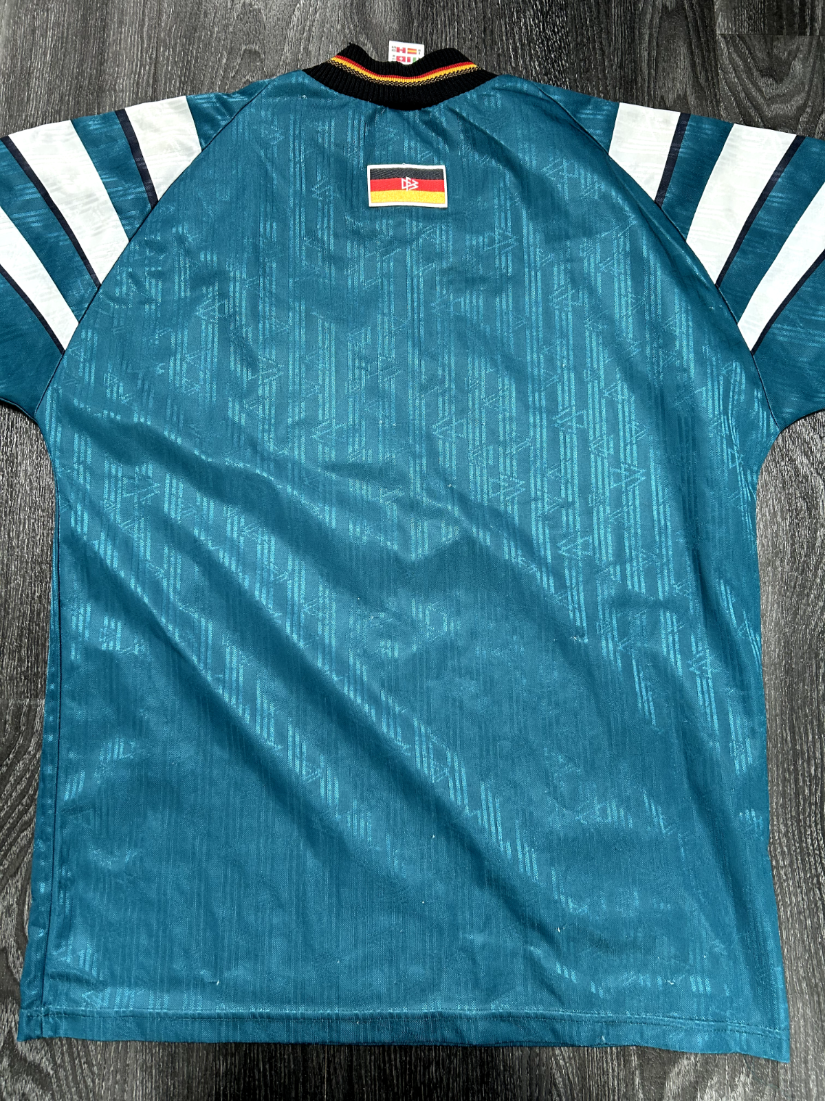 Original Authentic Adidas Germany 1996 Away Shirt Mens Medium13