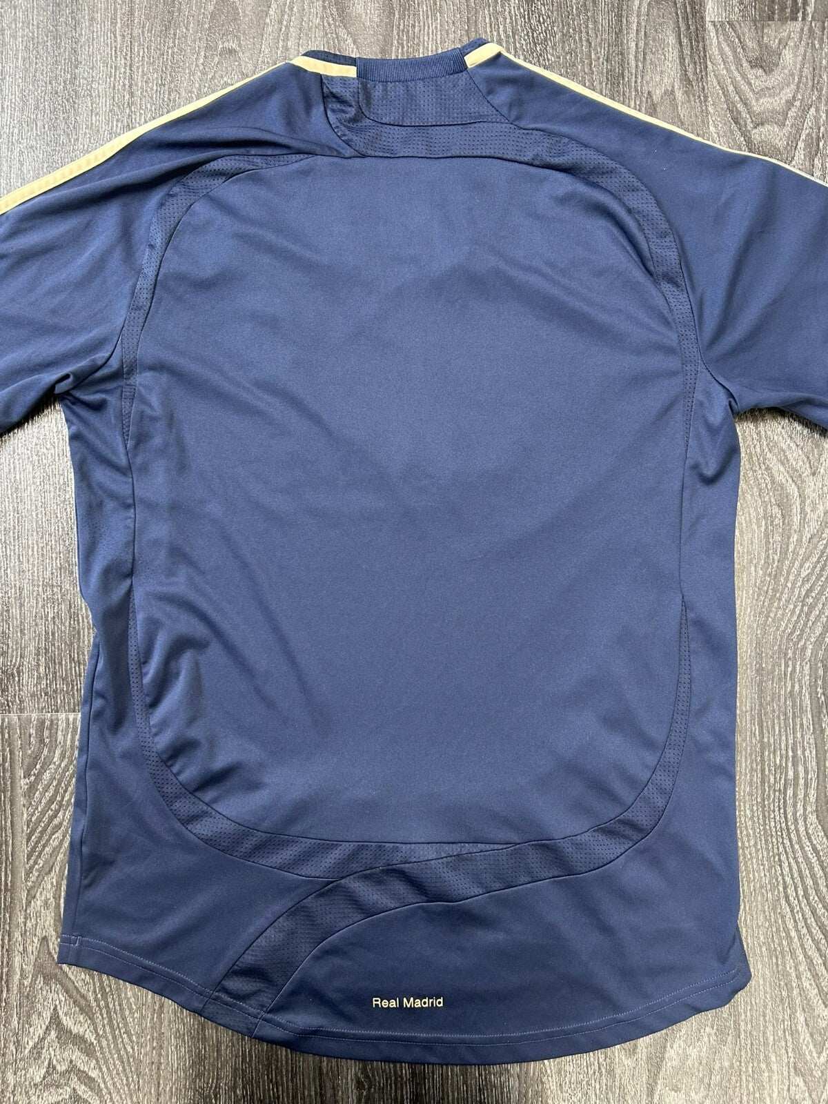 Original Authentic Adidas Real Madrid 2007/2008 Away Shirt Mens Medium9