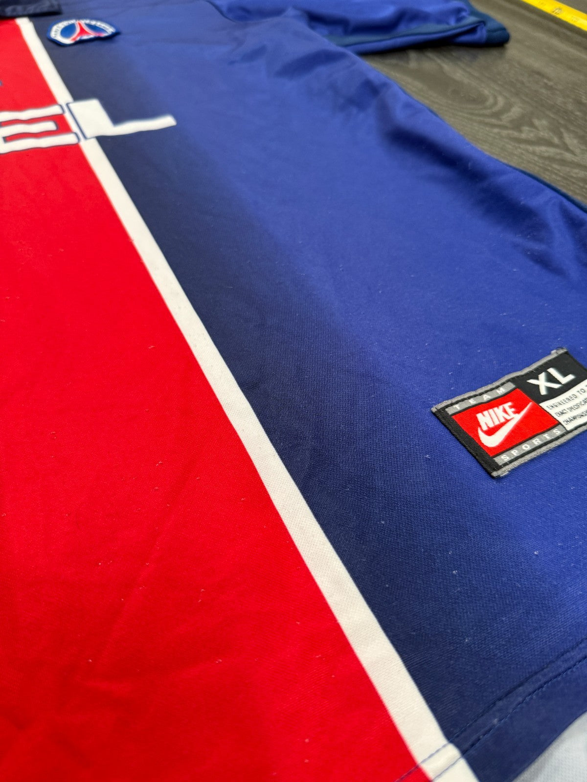 Original Nike Paris Saint Germain PSG 1998/1999 Home Shirt Mens Extra Large XL5