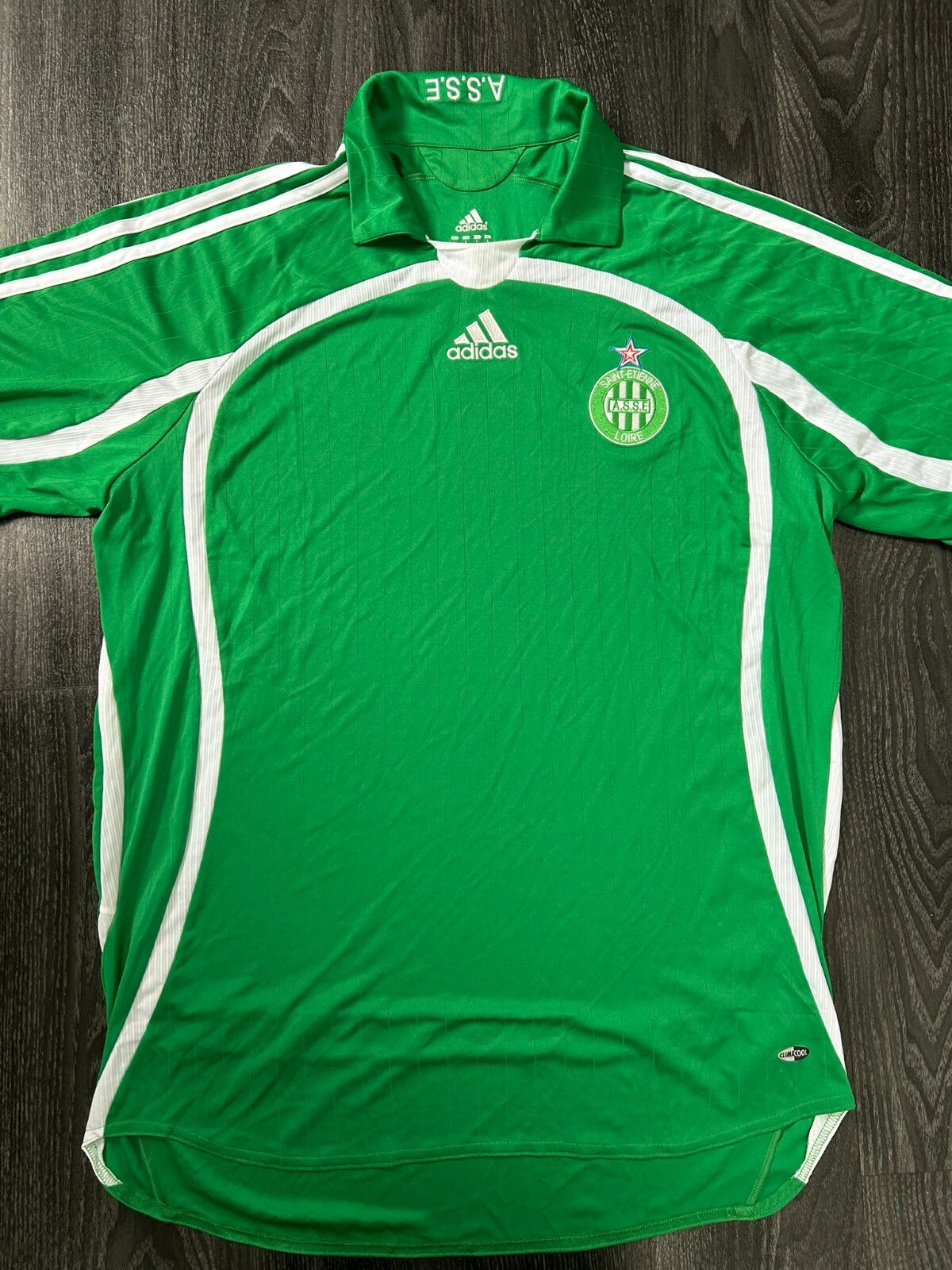 BRAND NEW Authentic Adidas AS SaintÉtienne 2006/2007 Home Shirt Mens Large0