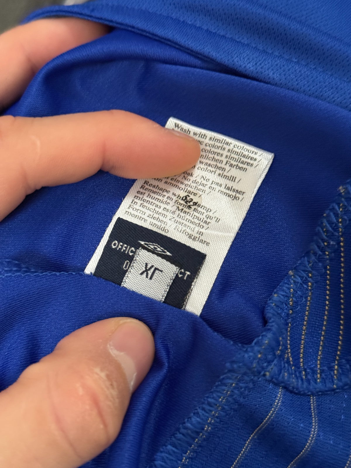 Original Umbro Chelsea 2005/2006 Home Shirt Mens Extra Large XL4