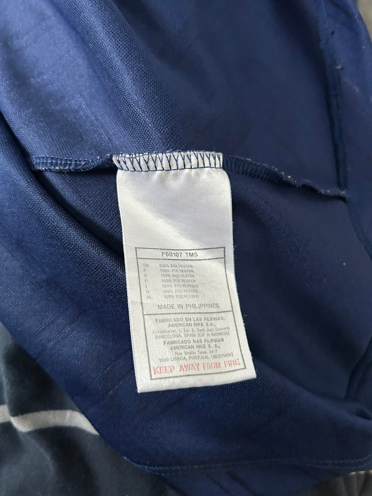 Original Authentic Nike Arsenal 1994/1996 Training Shirt Mens Extra Large8