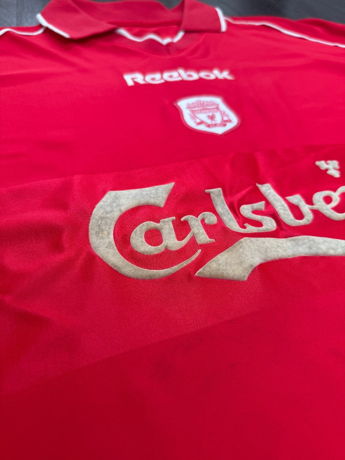 Original Reebok Liverpool 2000/2001 Home Shirt Mens XXL 2XL5