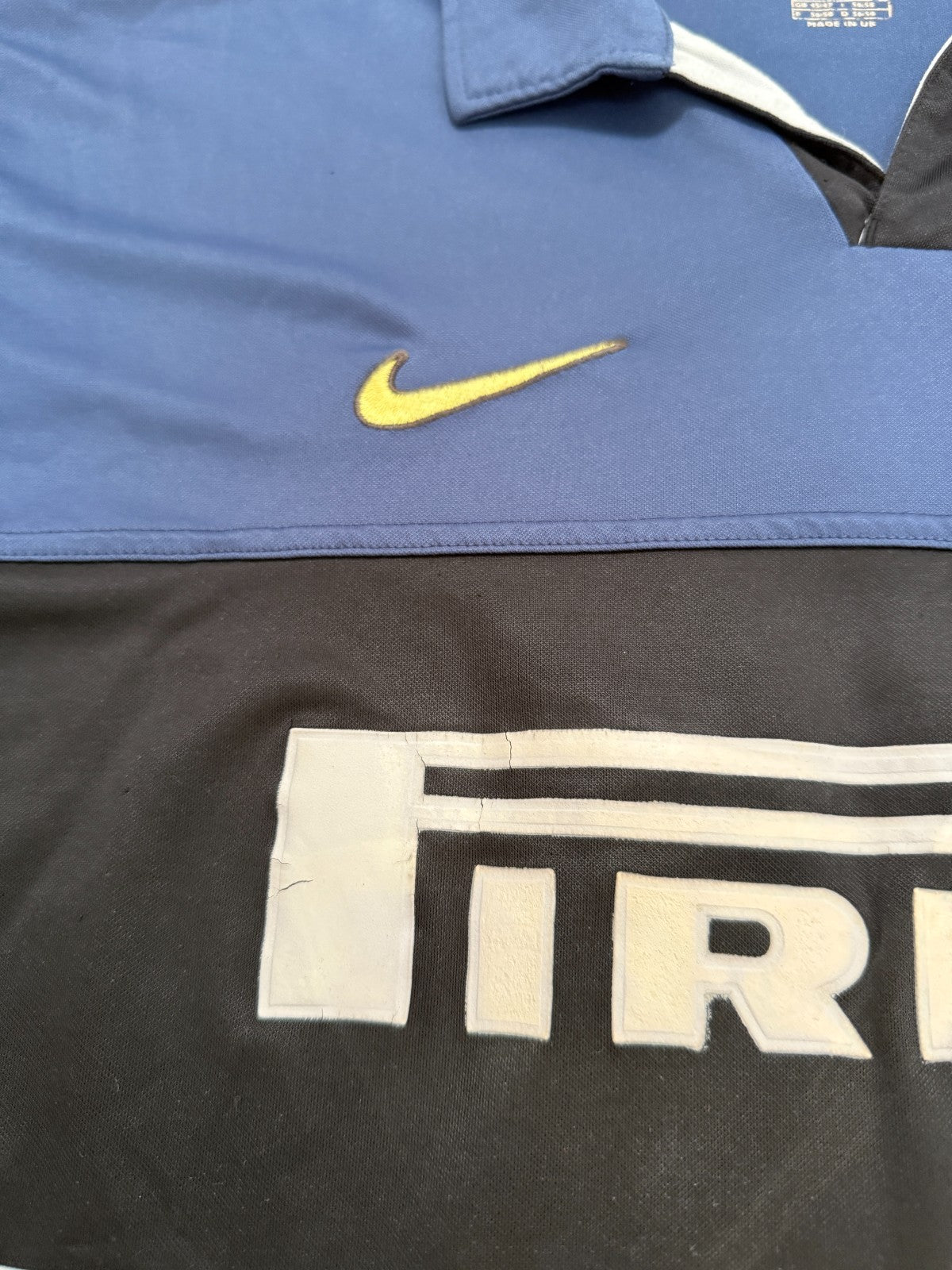 Original Authentic Nike Inter Milan 1998/1999 Third Shirt Mens Extra Large XL3