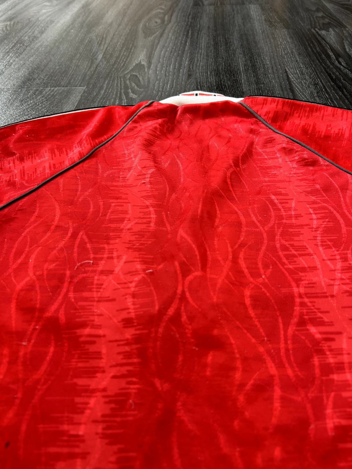 Original Authentic Adidas Manchester United 1990/1991 Home Shirt Mens Small19