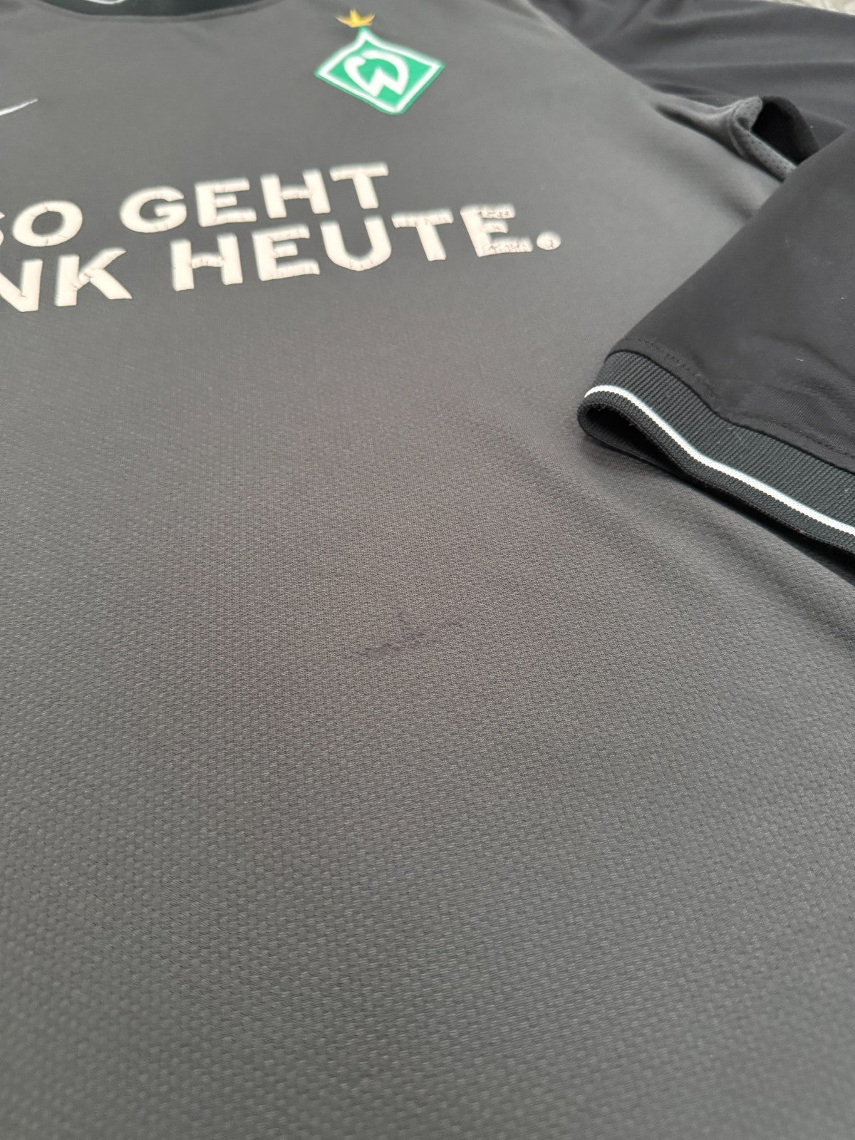 Original Nike Werder Bremen 2009/2010 Goalkeeper Shirt Mens Large L4