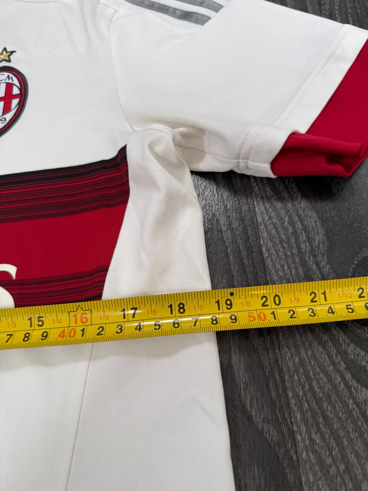 Original Authentic Adidas AC Milan 2015/2016 Away Shirt Mens Medium6
