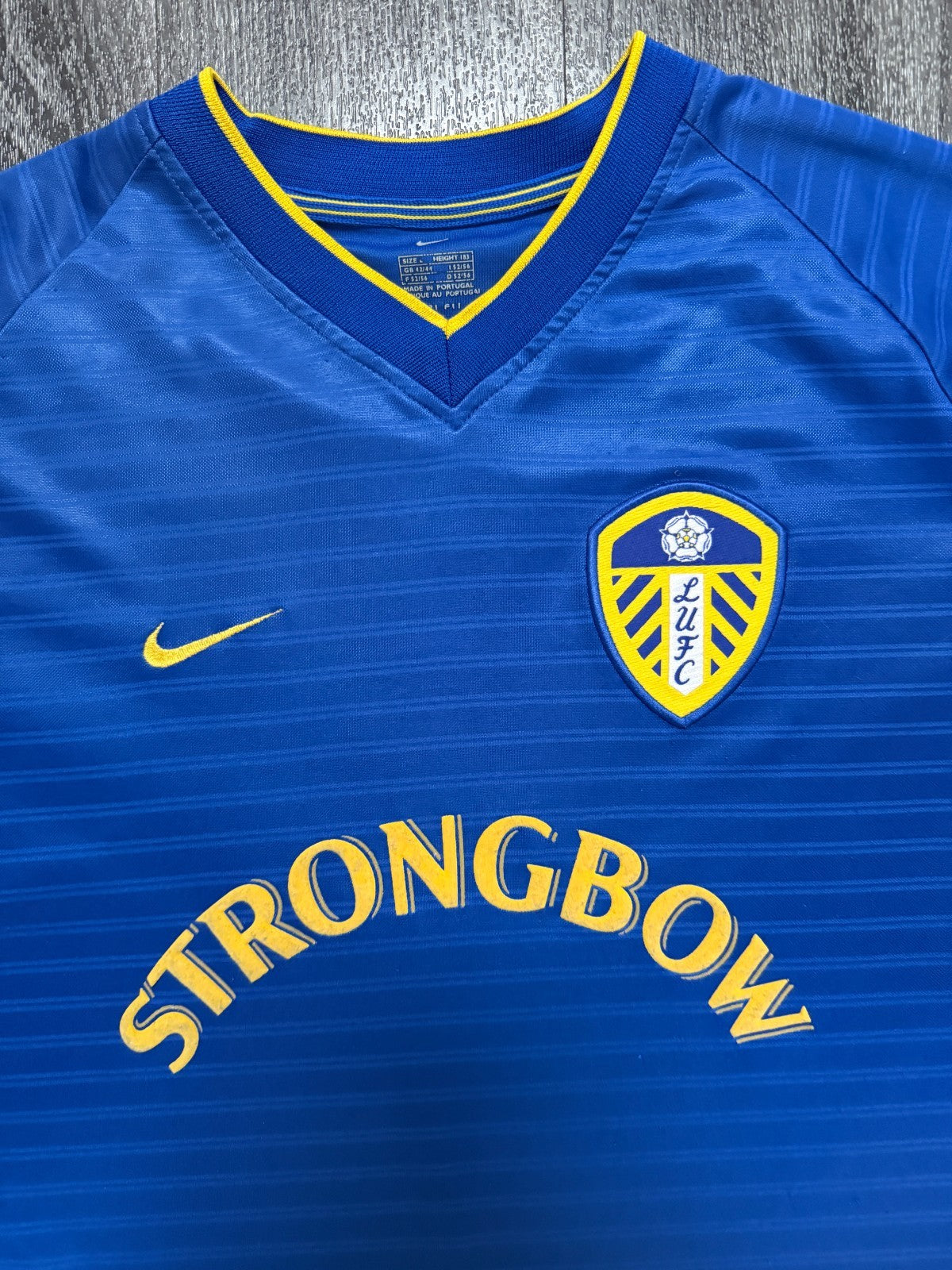 Original Nike Leeds United 2001/2002 Third Shirt Mens Large L1