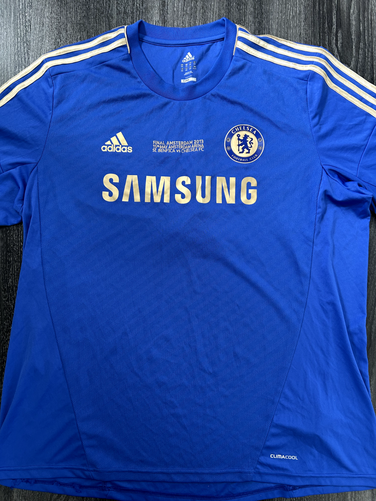 Adidas Chelsea 2011/2012 Europa League Final Home Shirt Torres 9 Mens XXL 2XL1