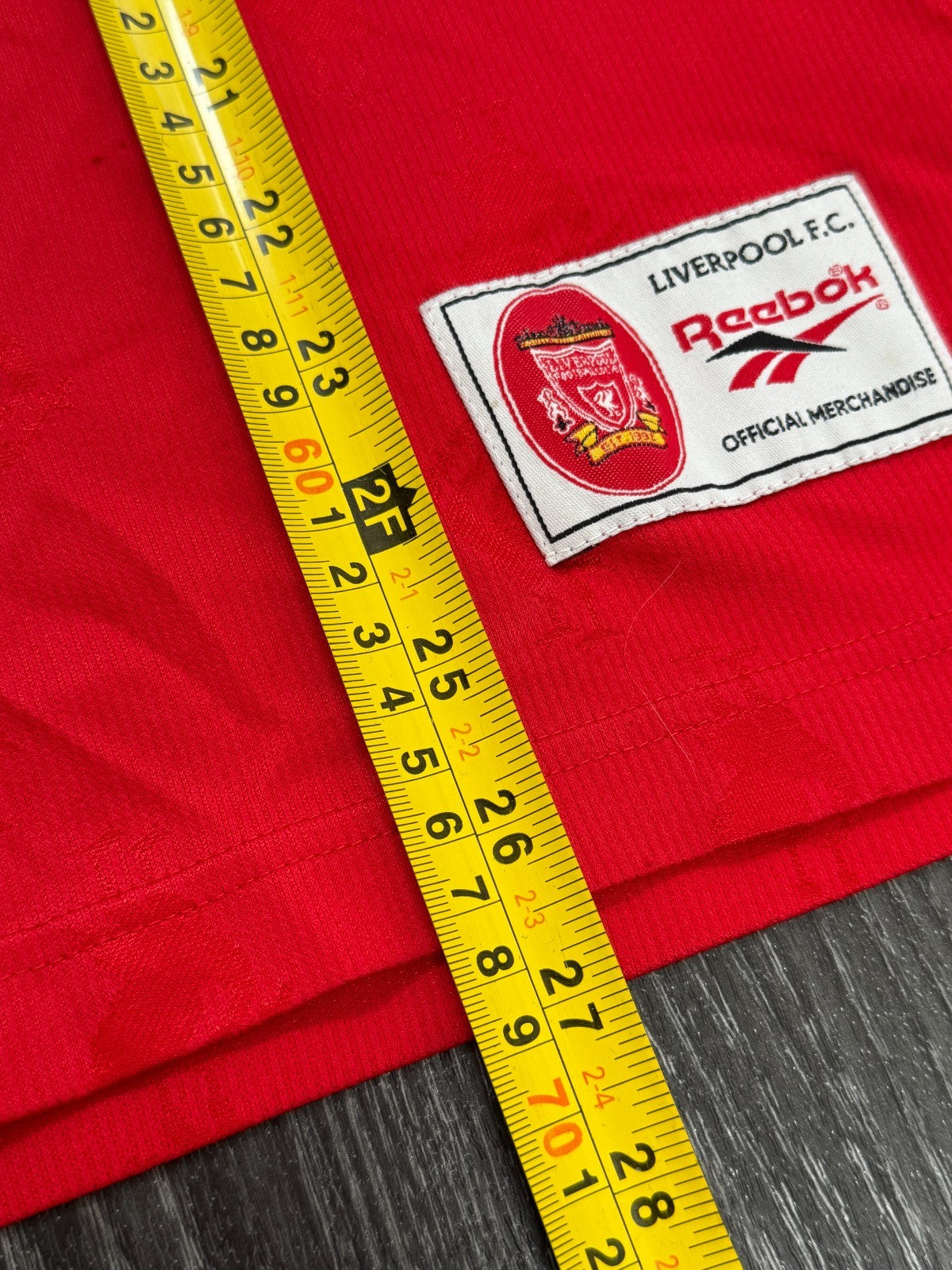 Original Authentic Reebok Liverpool 1996/1997 Home Shirt Mens Large6