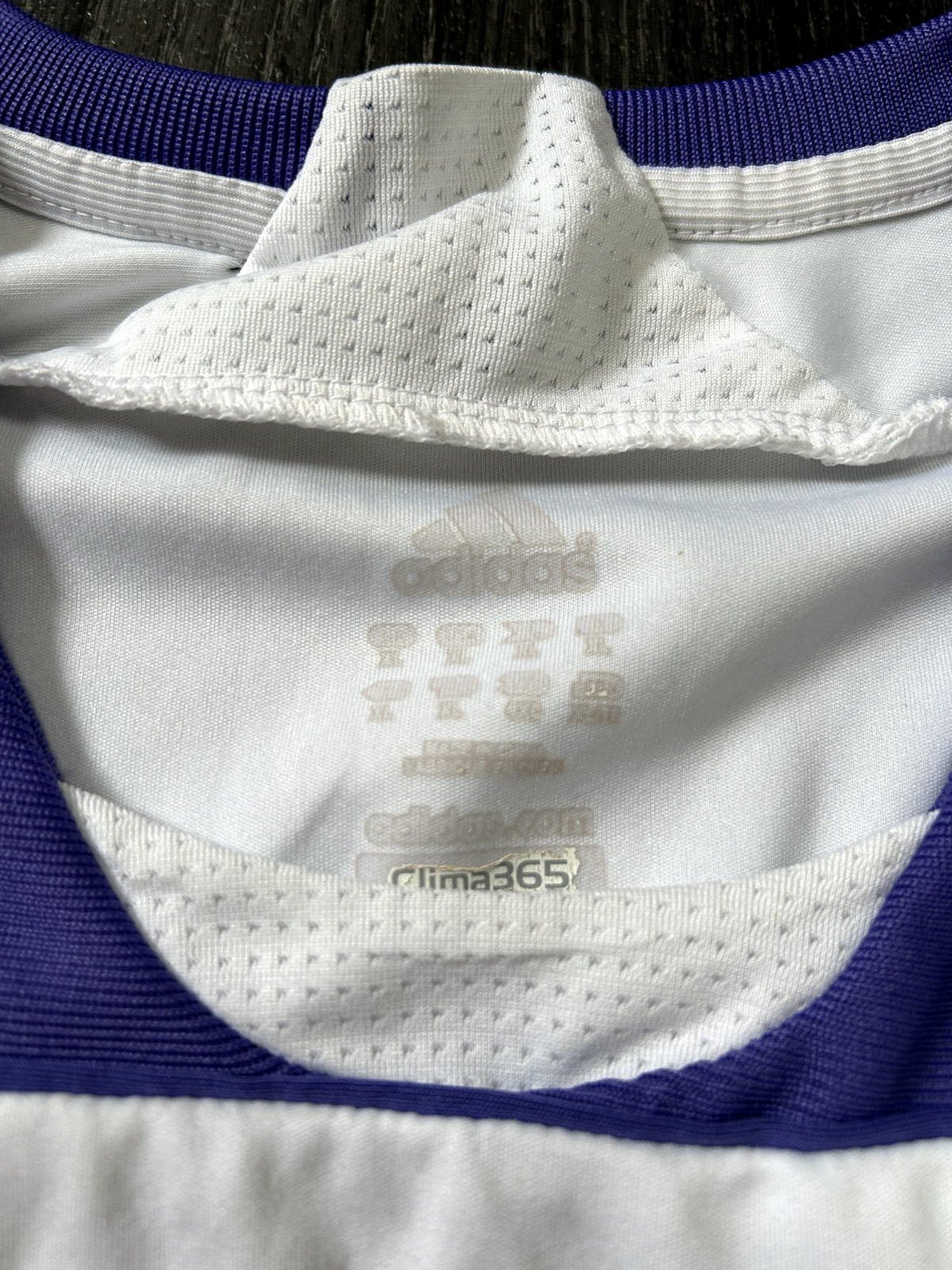 Original Authentic Adidas Real Madrid 2007/2008 Home Shirt Mens Extra Large XL6