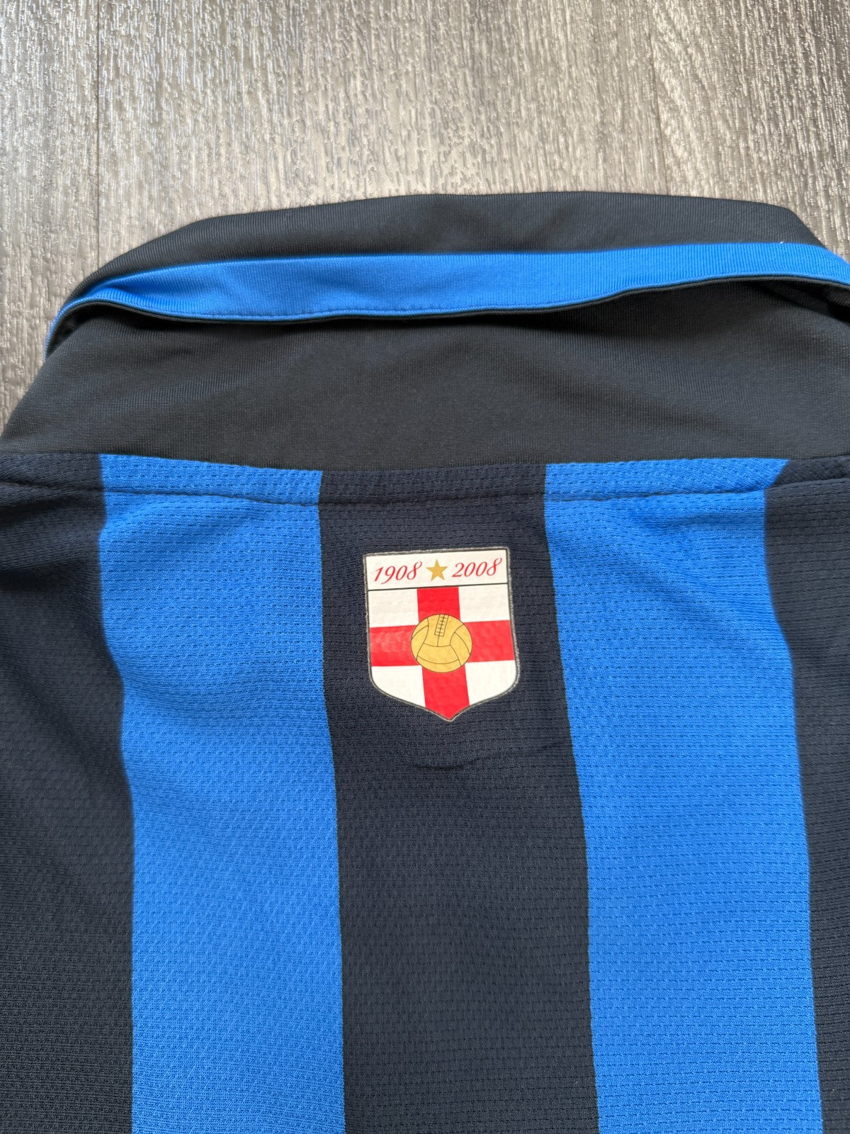 Original Authentic Nike Inter Milan 2007/2008 Home Shirt Mens Large8