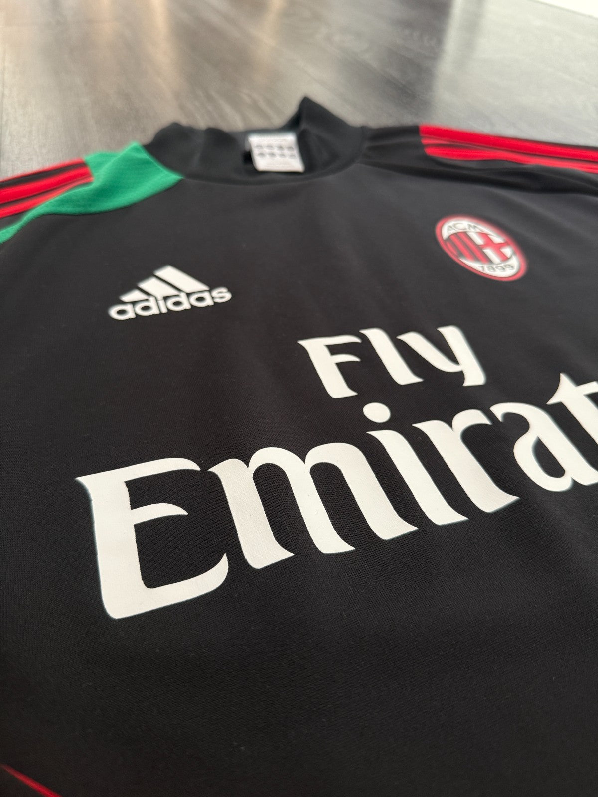Original PLAYER ISSUE Adidas AC Milan 2012/2013 Training Drill Top Mens Medium3