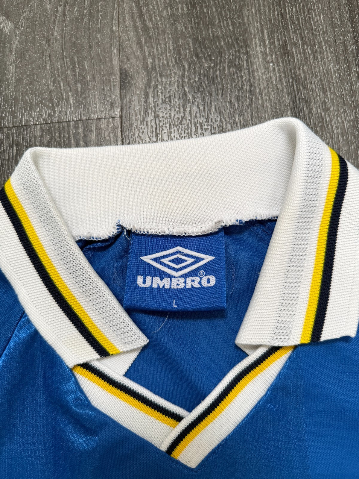 Authentic Umbro Chelsea 1997/1998 Home Shirt Coca Cola Cup Final Large2