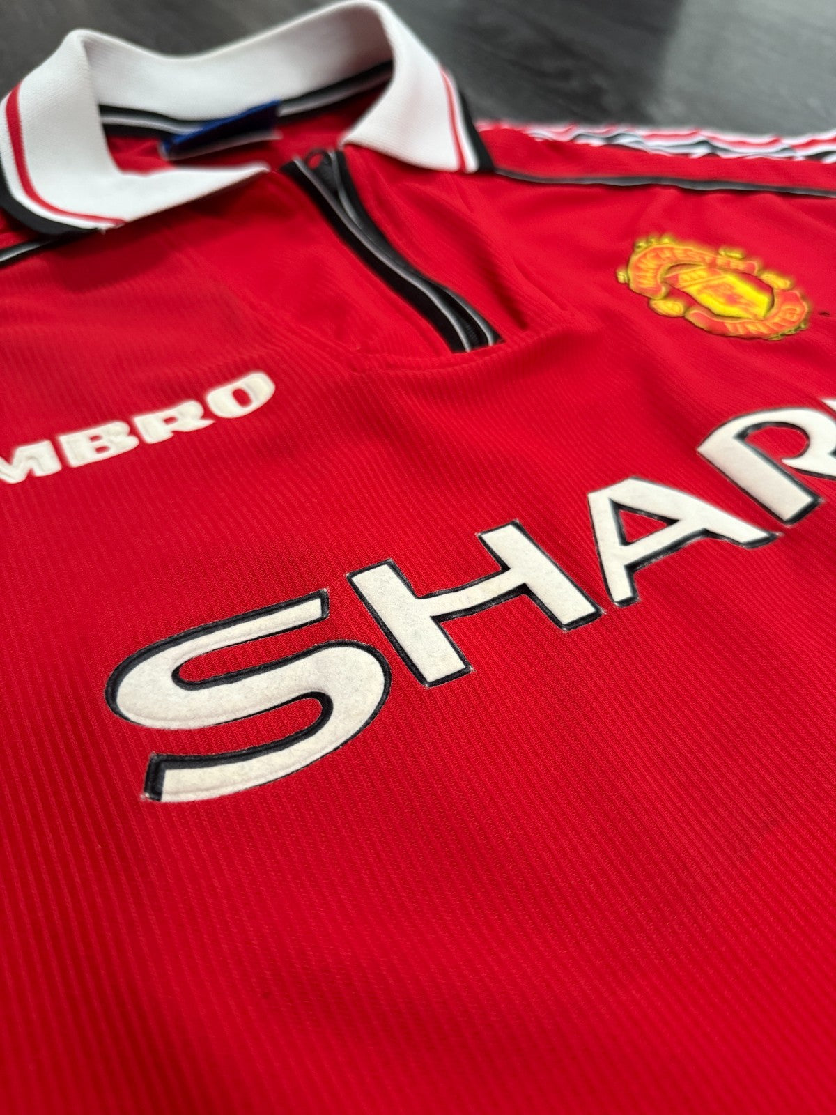 Original Umbro Manchester United 1998/1999 Home Shirt Mens XXL 2XL5