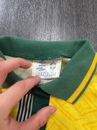 Original Umbro Brazil Brasil 1992 Home Shirt Mens Large L2