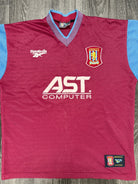 Original Authentic Reebok Aston Villa 1997/1998 Home Shirt Mens Large0