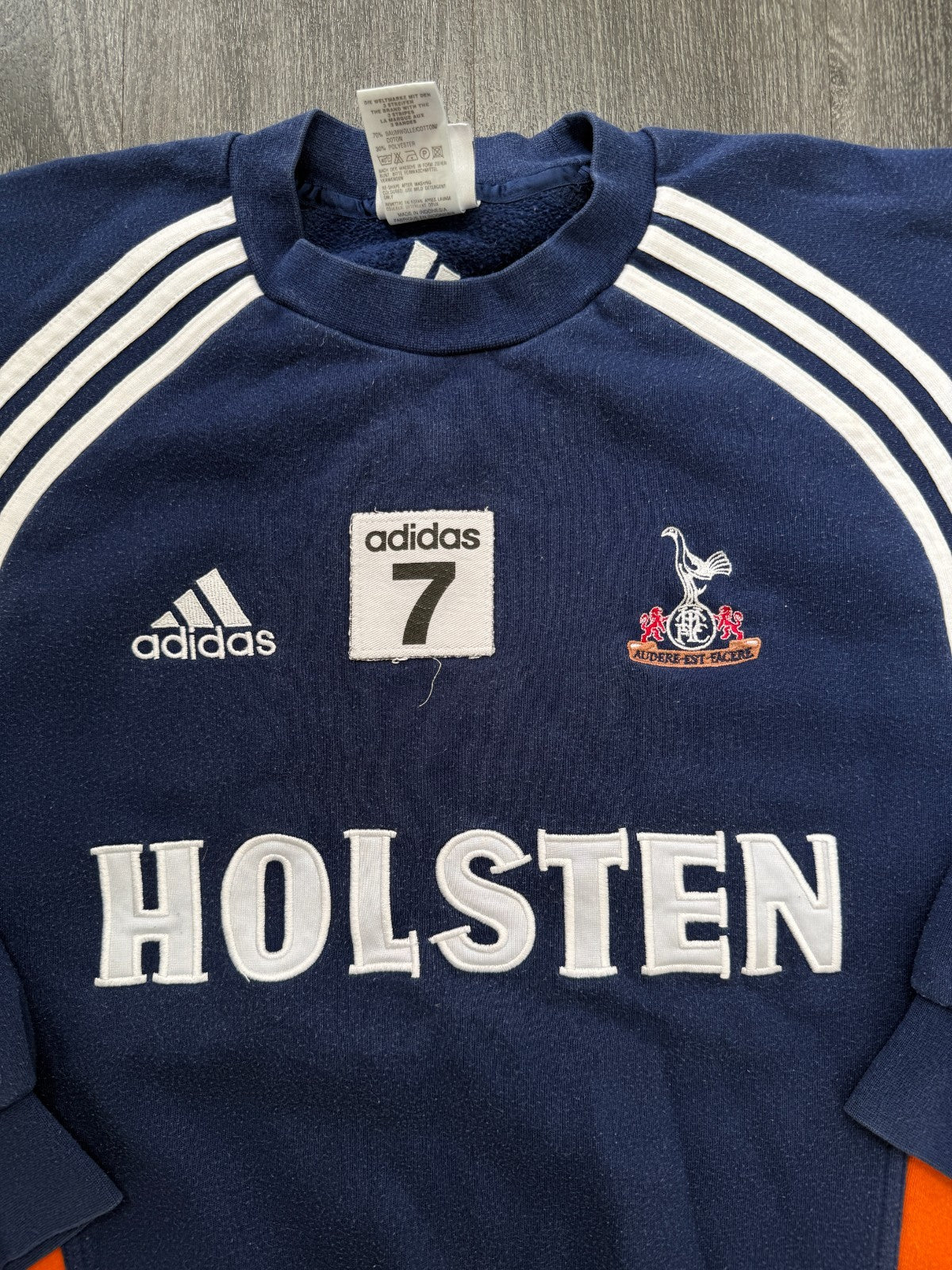 PLAYER ISSUE Adidas Tottenham Hotspur Spurs 2000/2001 Training Jumper Sweatshirt1