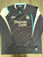 Authentic Reebok Manchester City 2005/2006 Away Shirt Long Sleeves Mens XXL 2XL0