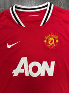Original Nike Manchester United 2011/2012 Home Shirt Mens Large L1