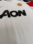 Original Authentic Nike Manchester United 2010/2011 Away Shirt Mens Large3