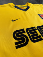 Original Nike Arsenal 1999/2000 Away Shirt PETIT 17 Mens Medium M5