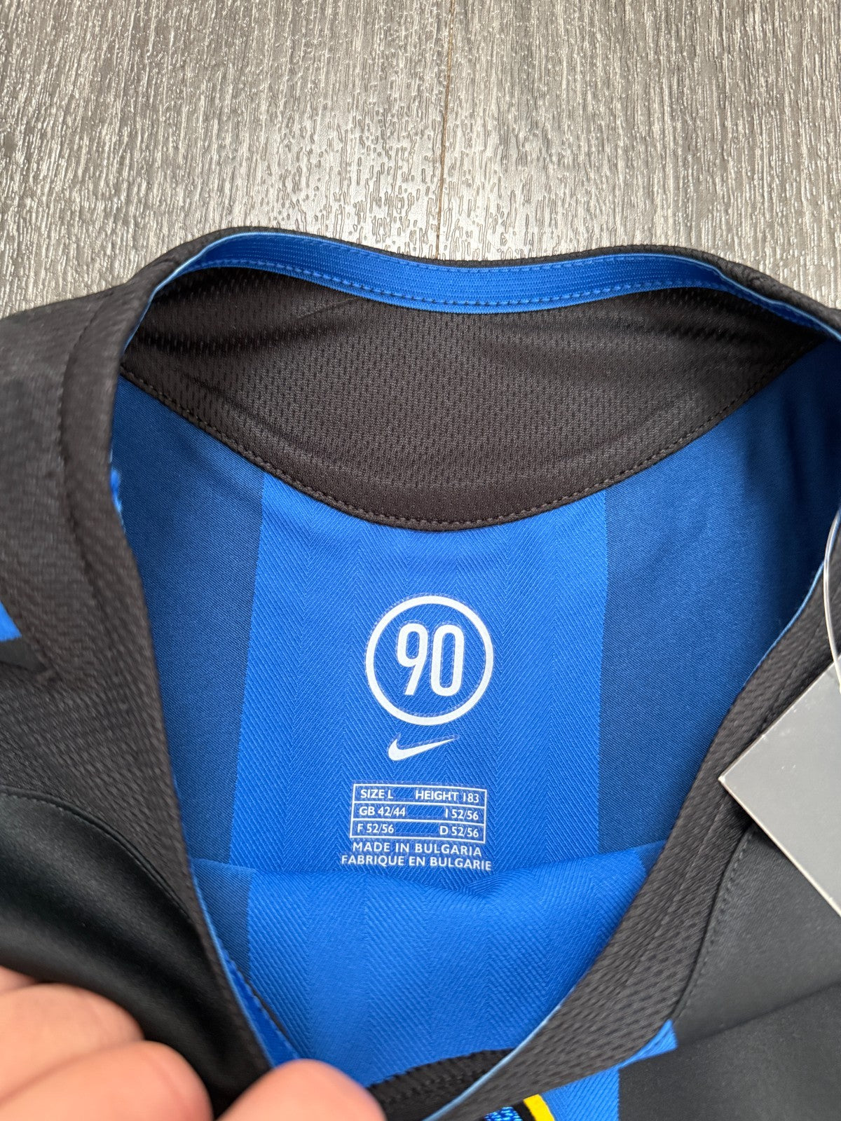 BNWT Nike Inter Milan 2005/2006 Home Shirt Mens Large L3