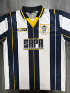 Original Authentic Mitre Notts County 1996/1997 Home Shirt Mens Large0
