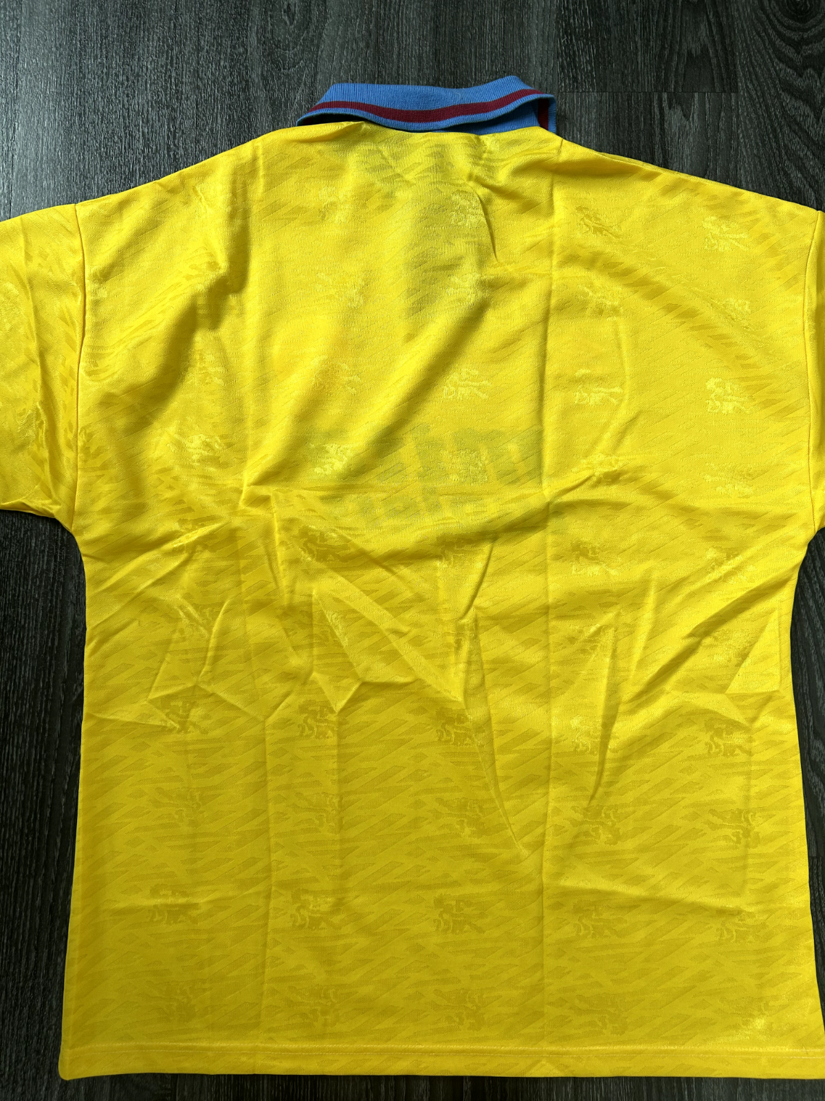 Original Authentic Umbro Aston Villa 1991/1992 Third Shirt Mens Large9