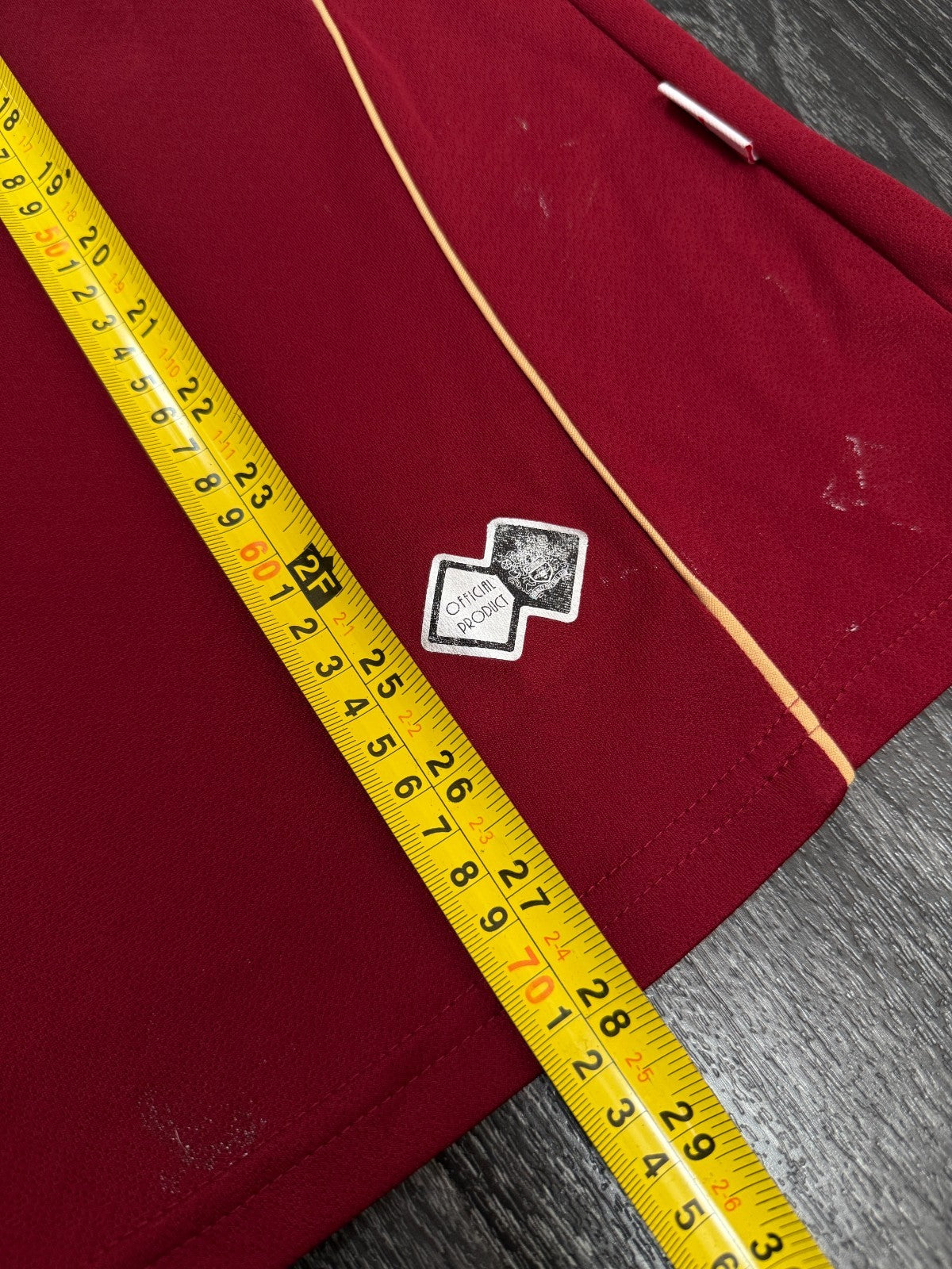 MATCH WORN Errea Burnley 2007/2008 Long Sleeve Home Shirt COLE 27 Mens XL7