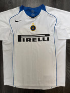 Original Authentic Nike Inter Milan 2004/2005 Away Shirt Mens Extra Large0
