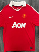 Original Nike Manchester United 2010/2011 Home Shirt Mens Large0
