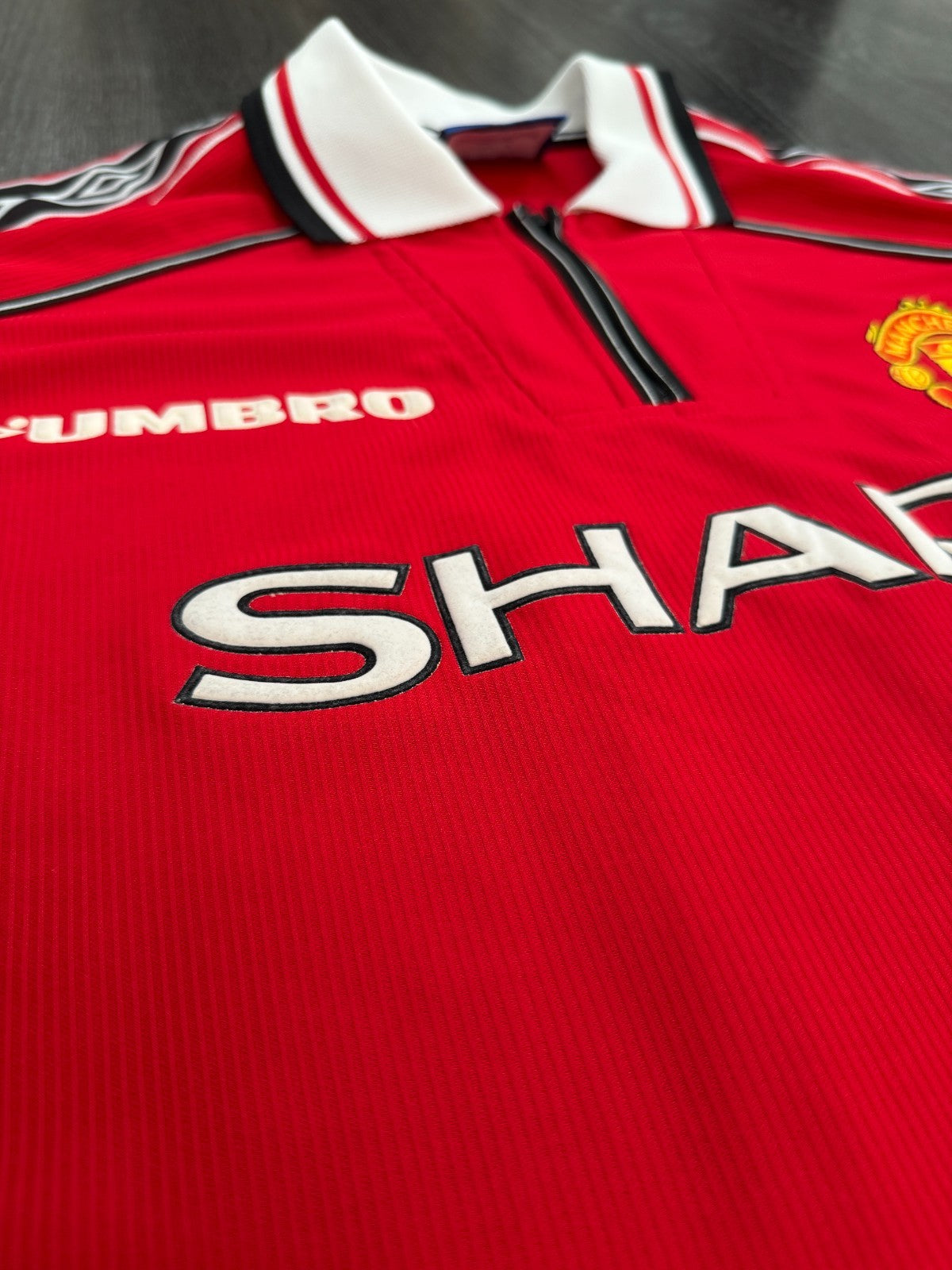 Original Umbro Manchester United 1998/1999 Home Shirt GIGGS 11 Mens Extra Large7