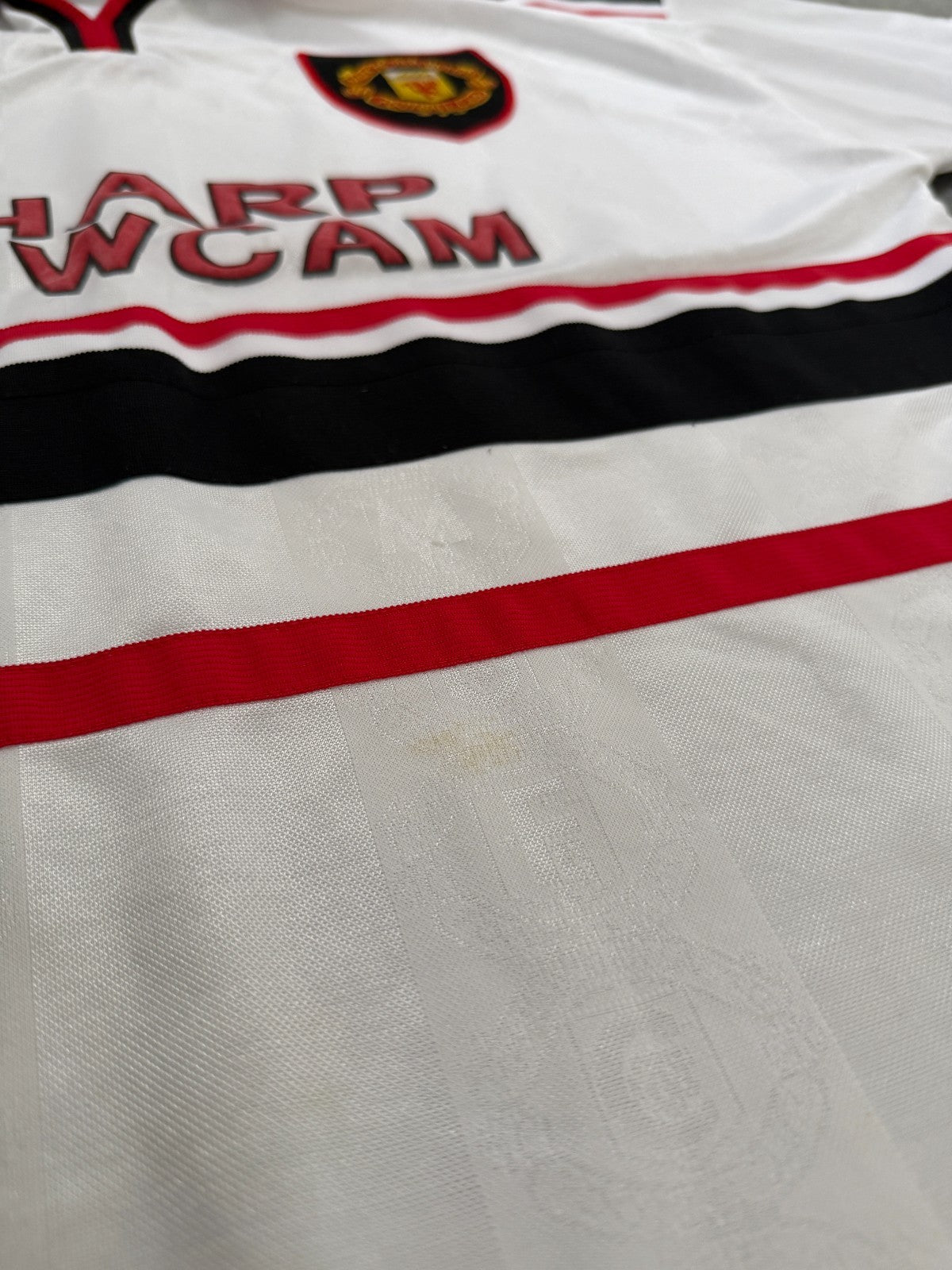 Original Umbro Manchester United 1997/1998 Away Shirt PREMIERSHIP CHAMPIONS XL5