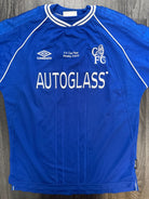 Original Umbro Chelsea 1999/2000 Home Shirt FA CUP FINAL 2000 Mens Large0
