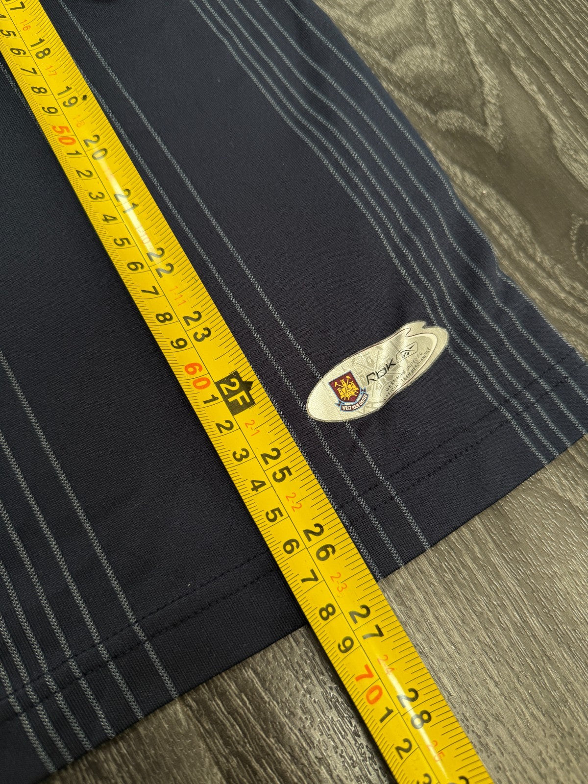 Original Reebok West Ham United 2006/2007 Long Sleeve Away Shirt Mens XL5