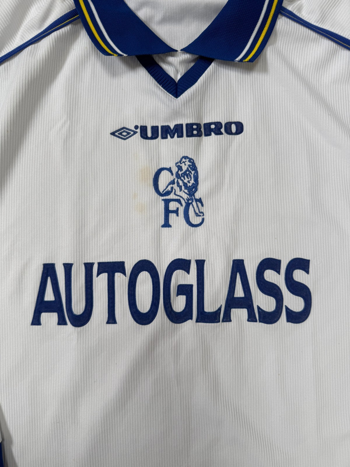 Original Umbro Chelsea 1998/1999 Long Sleeve Away Shirt Mens Medium1